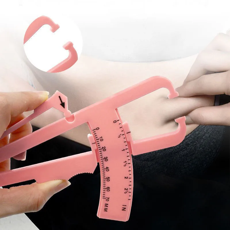 1PC Crossfit Body Fat Loss Tester Calculator Fitness Caliper Clip