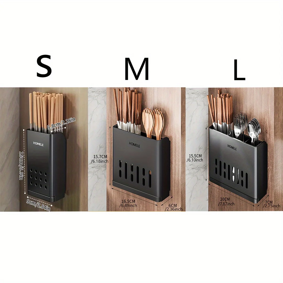 Flatware Organizer Multifunctional Cutlery Storage Rack