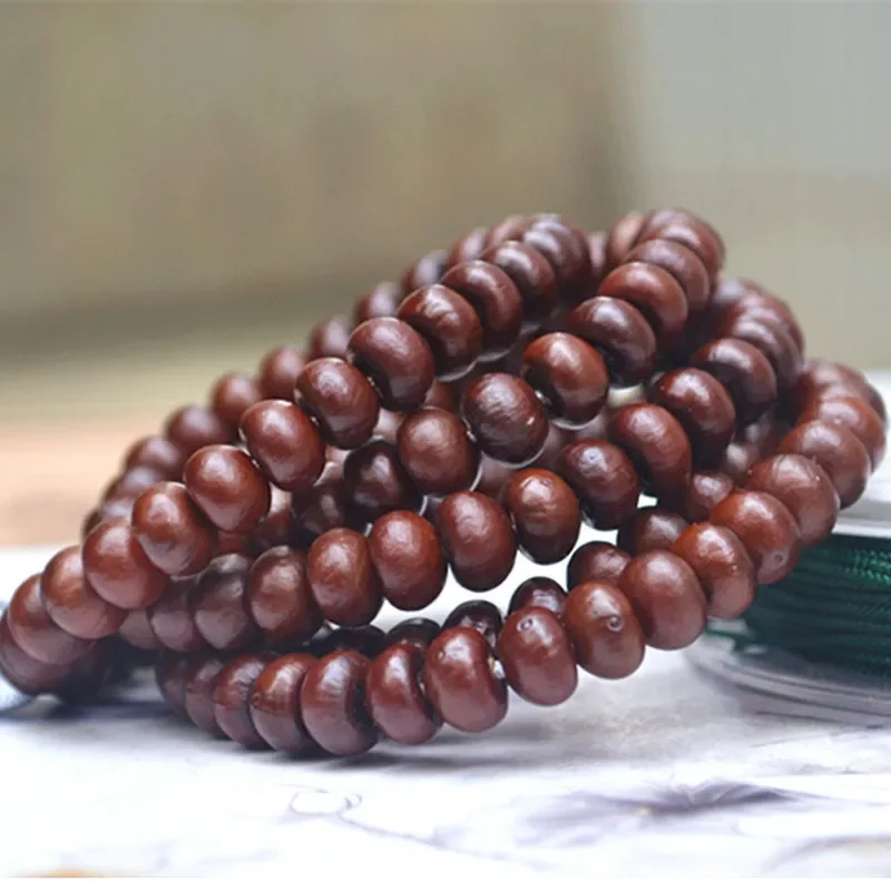 

Wholesale Bowl Bodhi Bracelets Old Material Bowl DIY Bracelet Men Women Buddha Beads Wood Hand String Jewelry