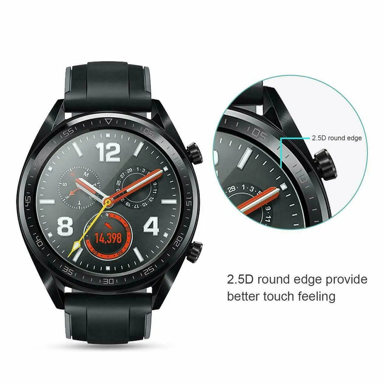 Enhanced Screen Protector Tempered Glass Cover for Huawei Smartwatch Accessories
