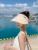 Free Fhipping New Fashion Lady Straw Hat For Women Summer Sun Visor Sunhat Panama Boater Floppy Female Hat Straw Beach 9