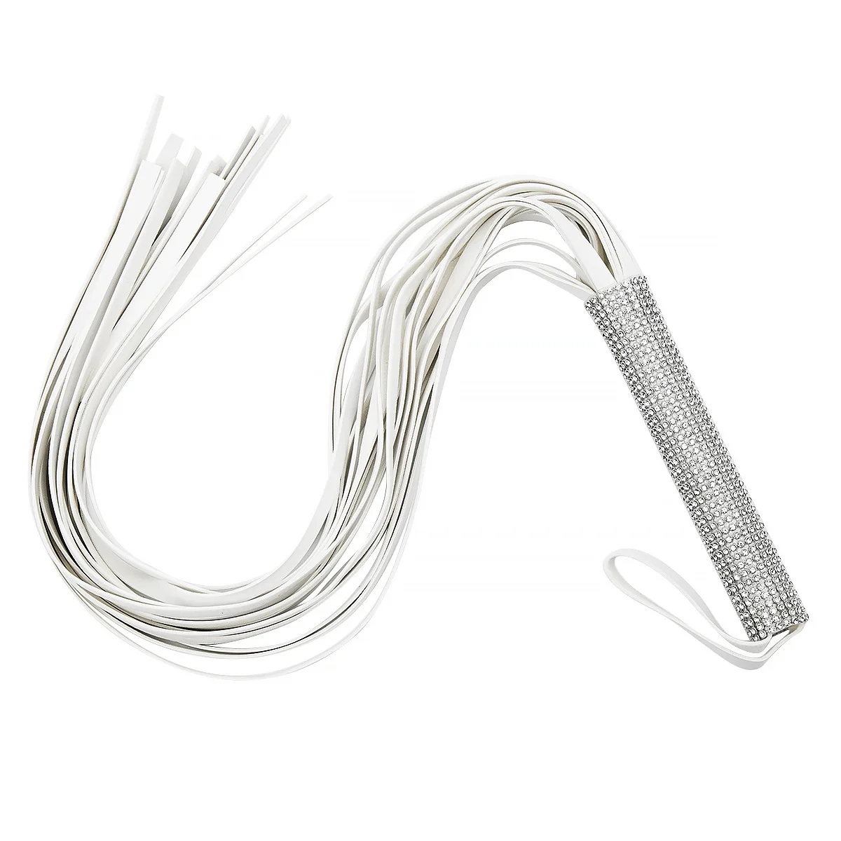 Кнут стразы из мягкой кожи для взрослых