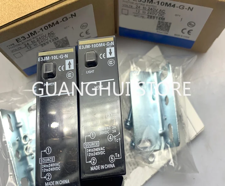 

E3JM-10M4 E3JM-10M4-G-N совершенно новый фотоэлектрический переключатель с поперечным лучом, в наличии, быстрая доставка