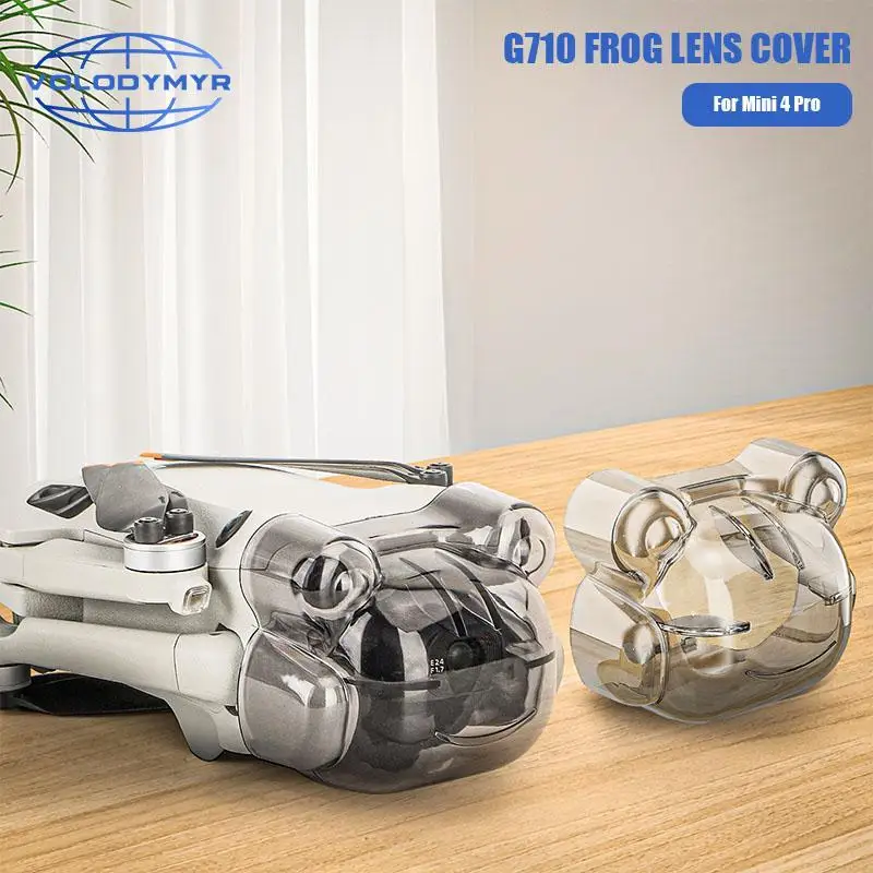 Couvercle objectif grenouille anti-rayures pour DJI Mini 4 Pro
