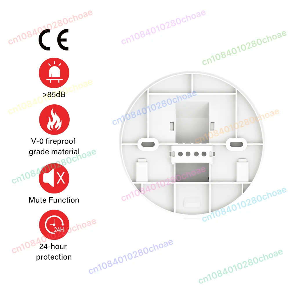 CE Vape Detector with Noise PM2.5 WIFI Cigarette Detector & Temperature and Hum