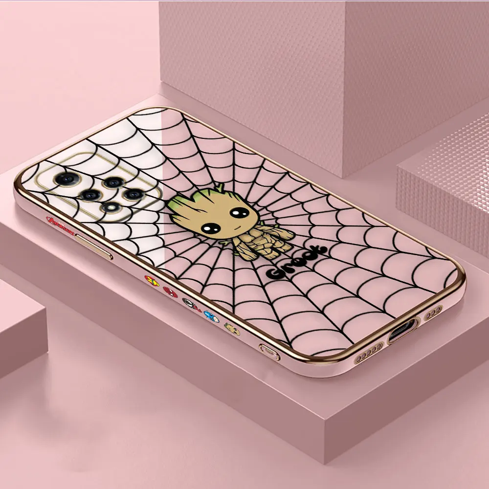 thumbnail image 1 of Marvel Spider Groot Baby Cover Smooth E-TPU Phone Case Redmi NOTE 7 8 9 9S 9T 10 11 11S 12 12S 11T 10T 10S PRO 4G 5G Case Funda, 1 of 5