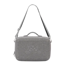 Compact and Durable Travel VR Carrying Case with Shockproof EVA Protection and Convenient Handle (For grey)