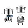 New 4500g Electric Food Grinder Grain Spice Coffee Bean Pulverizercom  Mercial Household Powder Machine 6