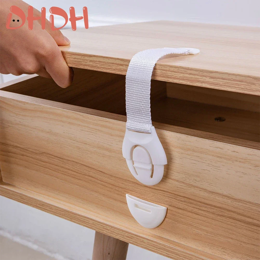 1-20PCS Child Safety Lock Baby Safety Protection Drawer Door Cabinet Cabinet Lock Plastic Protection Kids Door cabinet lock,child lock,safety lock