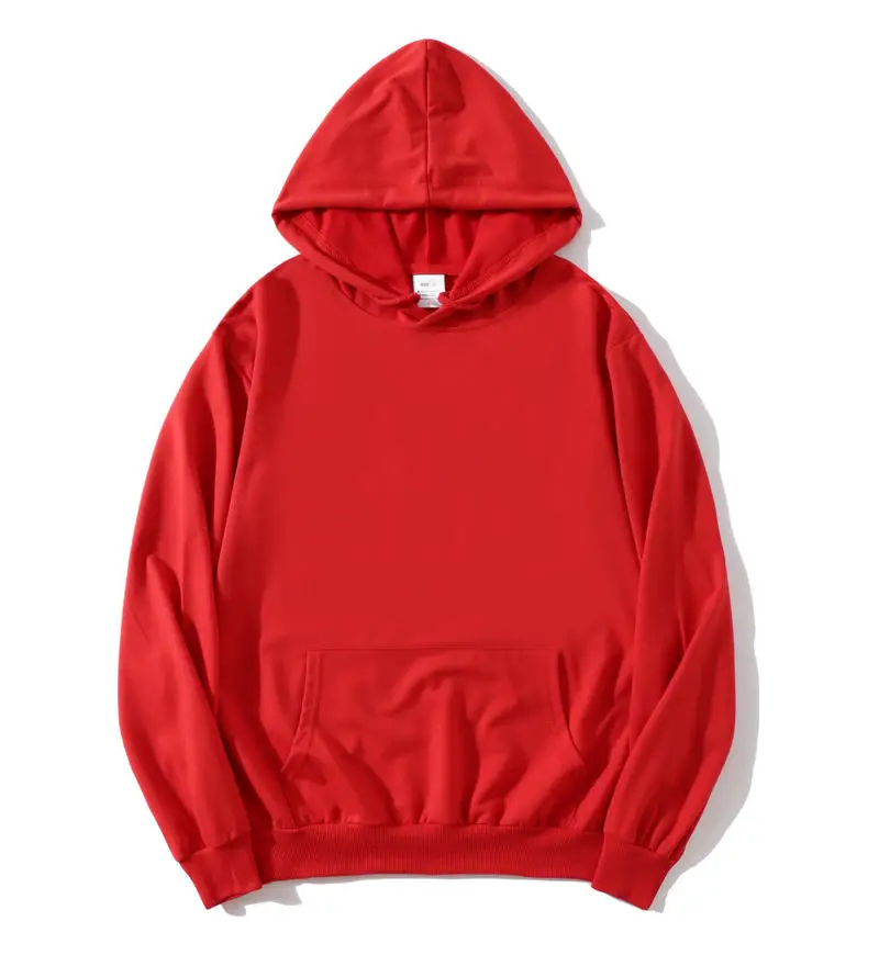 

Autumn And Winter Plush Sweatshirt Customized Logo Casual Men'S Long Sleeve Round Neck Pullover Top Classic White Black Hoodies