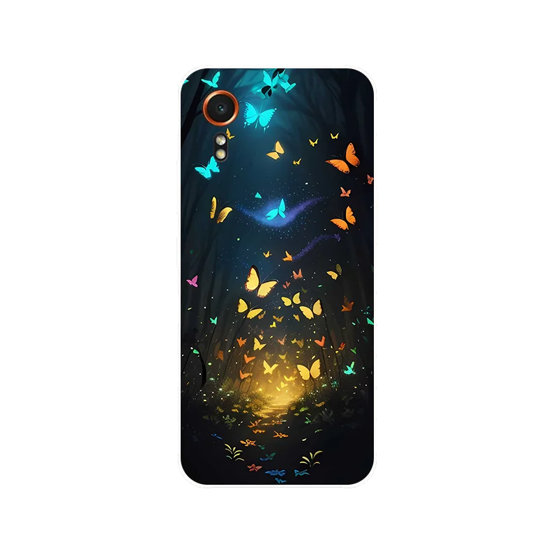 For Samsung Galaxy Xcover 7 Case Football Soft TPU Silicone Back Cases For Samsung Xcover 7 Phone Cover Xcover7 etui Fundas - 2