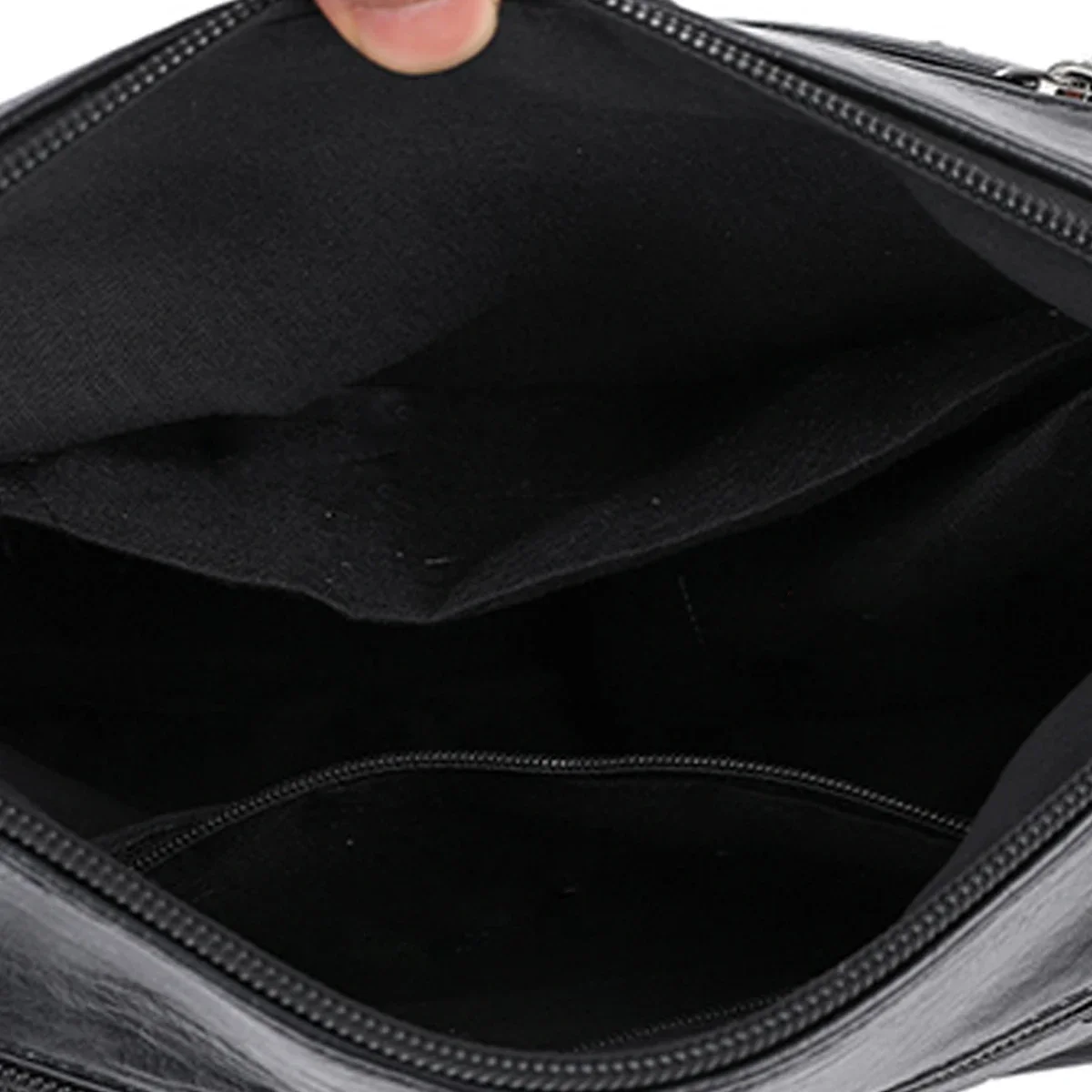 حقيبة كتف نسائية كلاسيكية مطرزة، مصنوعة من البولي...