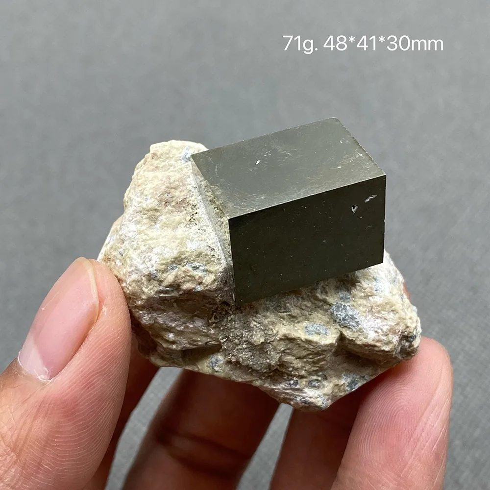 100% natural Spanish Cuboid and cube pyrite mineral specimen stones and crystals healing crystals quartz gemstones