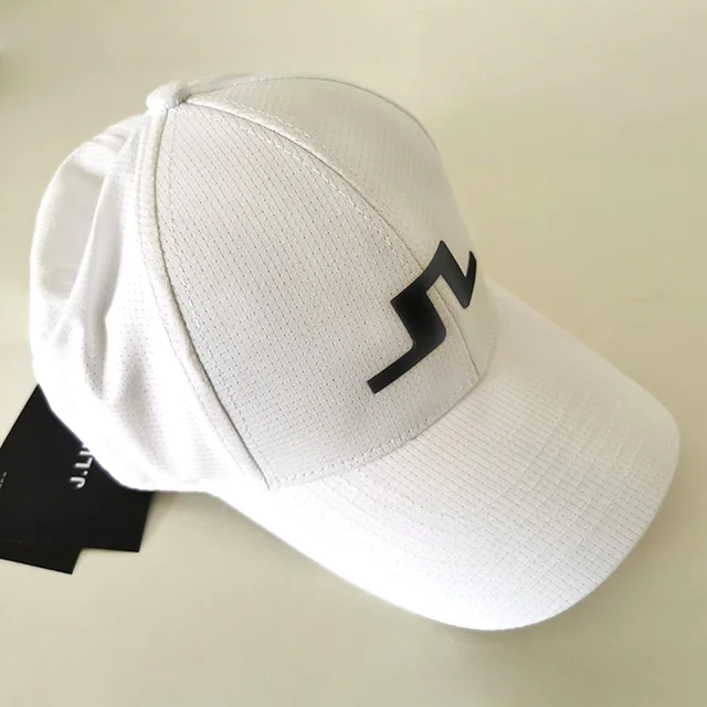 2021 summer new neutral golf hat, breathable leisure sports hat, adjustable golf cap quick dry Ivory