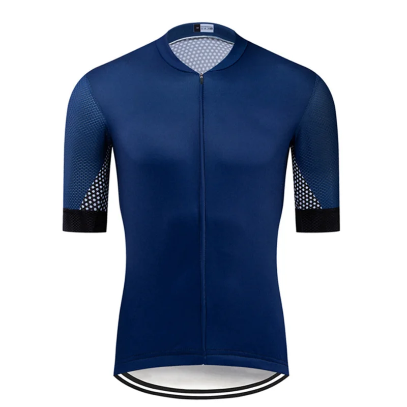 

Stripes Breathable Mountain Short Sleeve MTB Road Bike Jersey Men Cycling 2021 Bicycle Jersey Maillot Ciclismo