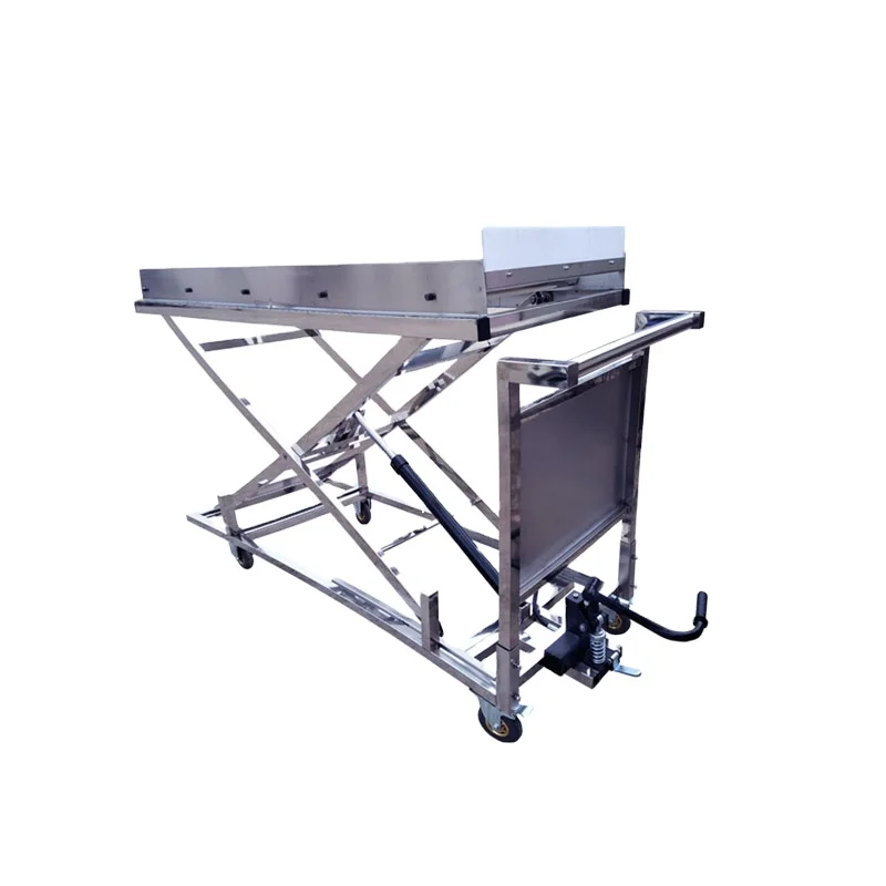 

Высококачественный материал из нержавеющей стали 304, гидравлический подъемник для крематория, погребальные принадлежности