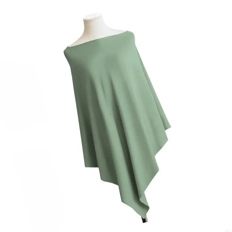 W3JF Comfortable Nursing Cover for Breastfeeding Breathable Privacy Nursing Towel