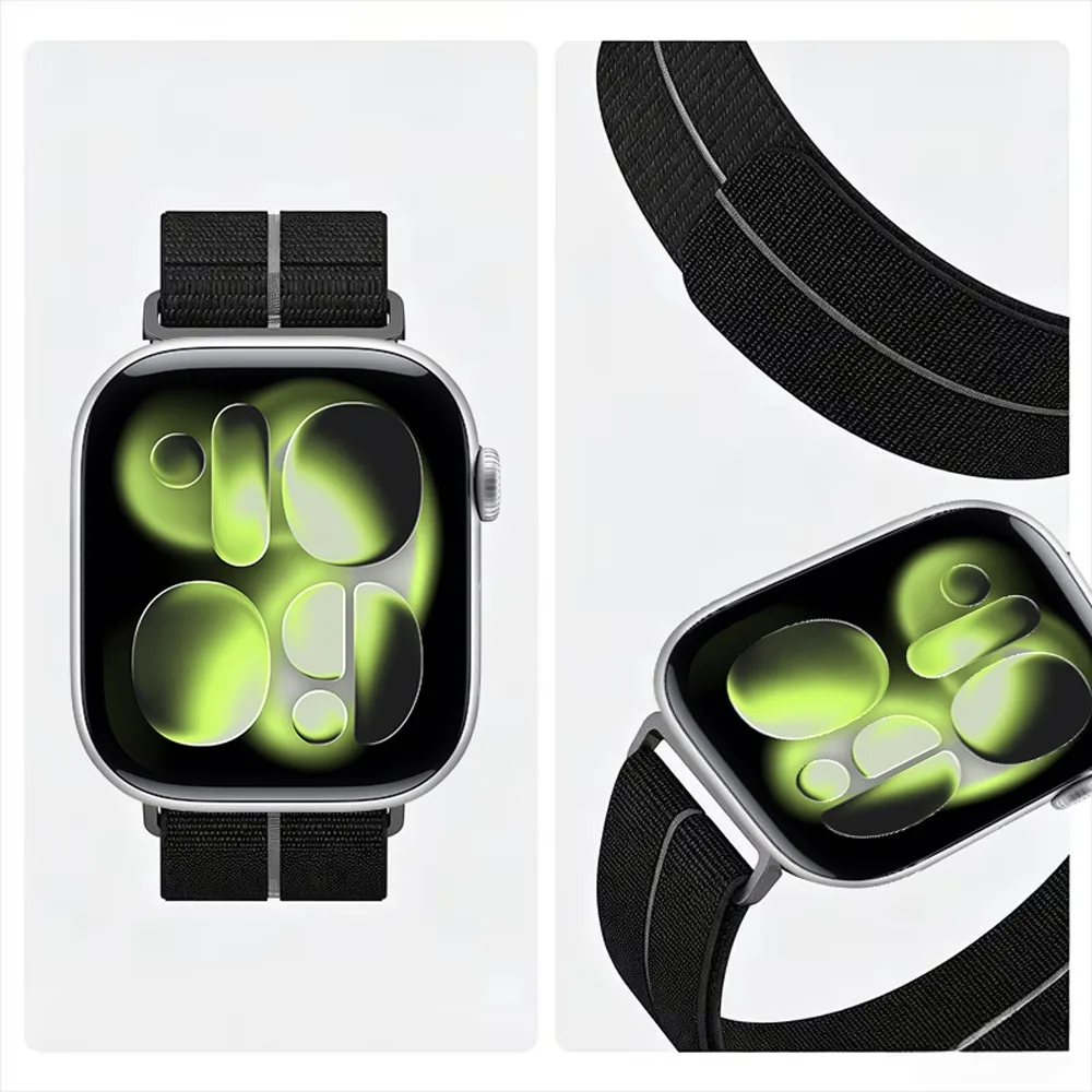 Nylon Loop Strap for Smartwatch - Sport Bracelet in Multiple Sizes