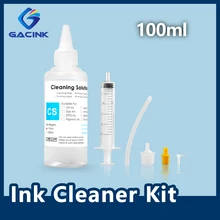 

Cleaning Solution Ink Cleaner For Dye Pigment Sublimation Ink Printhead Cartridge Ink Tank For Epson/HP/Canon/Brother