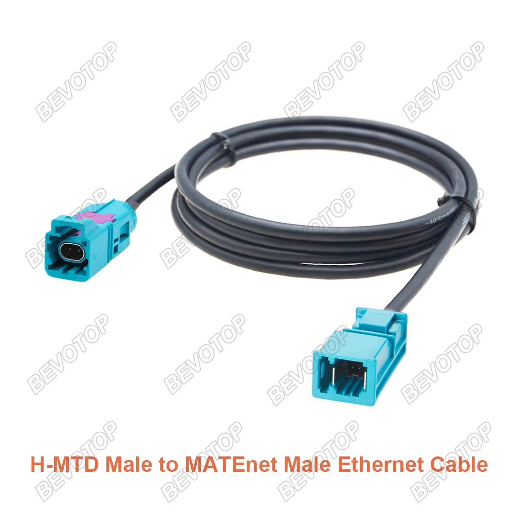 베보탑 4종 MATEnet-H-MTD 이더넷 케이블 Z 코드 남성 및 여성 자동차용 이더넷 케이블 어셈블리 고품질