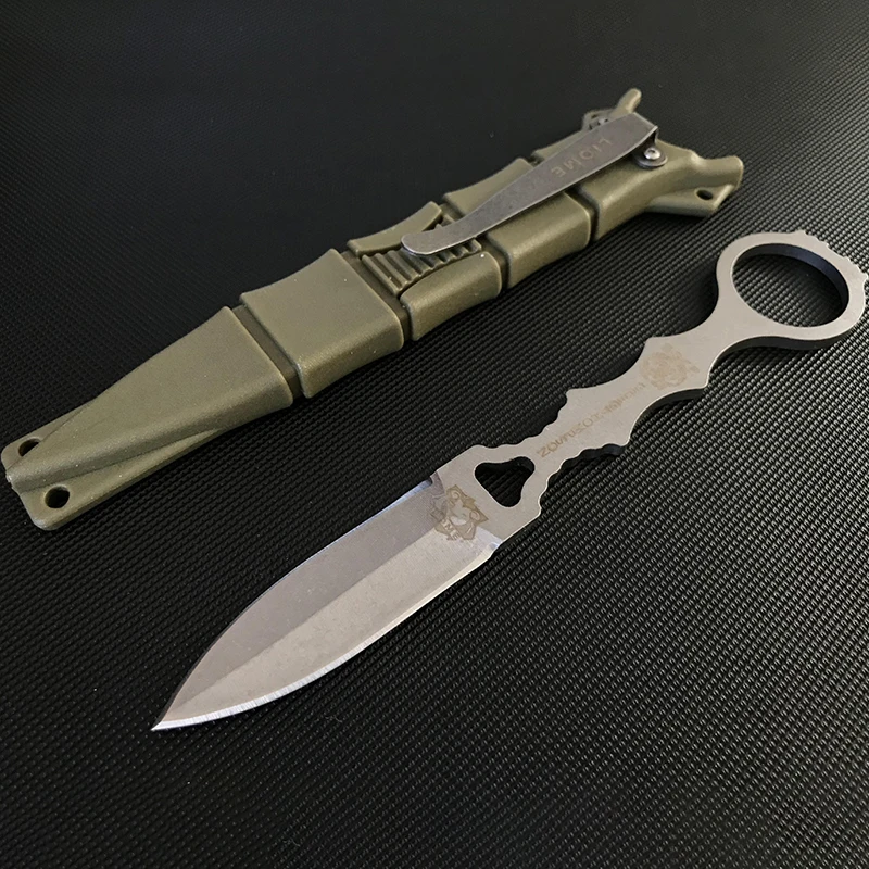 

New Liome 176 Straight Knife Outdoor Camping Hunting Safety-defend Tactical Fixed Knives Pocket Backpack EDC Tool