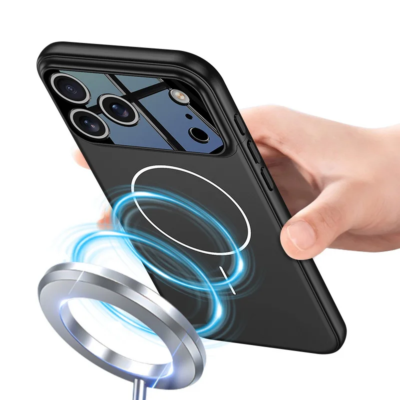 Dual-Tone Magnetic Circle Case with Enhanced Camera Protection