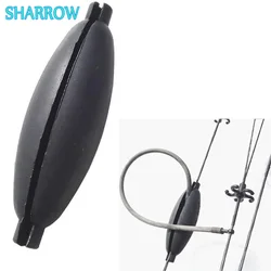 1pc Archery Peep Protect Umbrella Silica Black Red Peep Guard Protection for Outdoor Sport Hunting Training Shooting Accessories