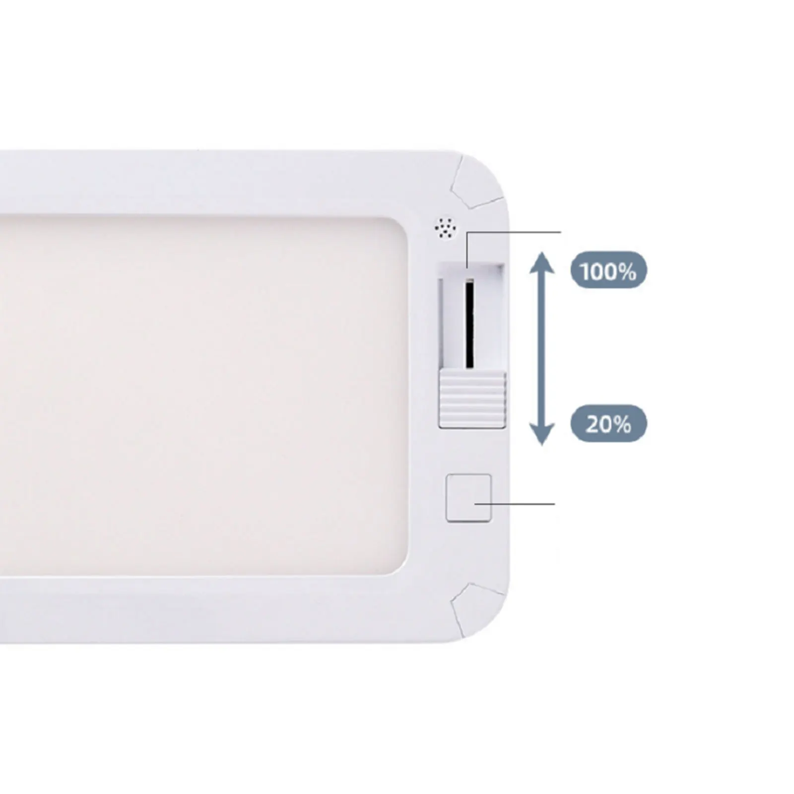 LED Interior RV Light 12V-30V Bright Dimmable RV Ceiling Dome Light Camper Light Lighting Fixture for RV Boat Truck Car Van