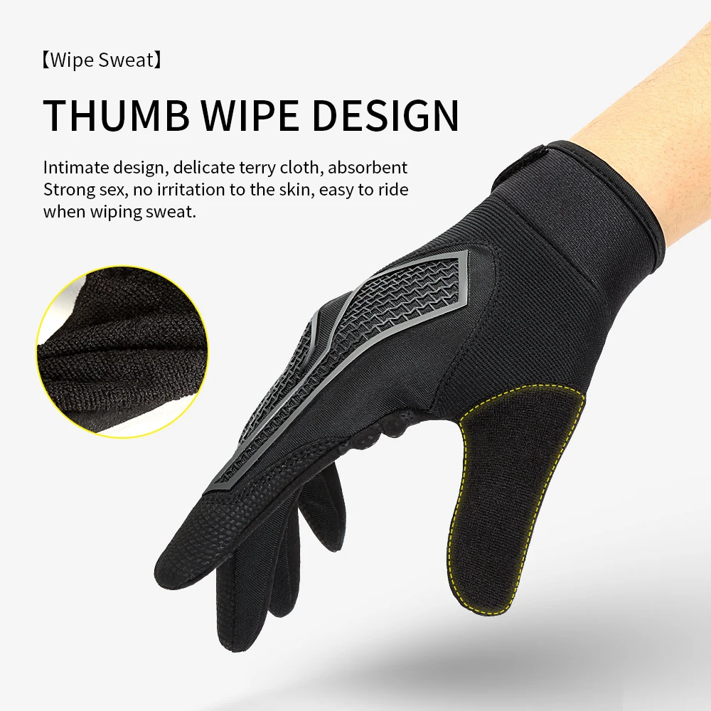 Breathable Touchscreen MTB Cycling Gloves 2