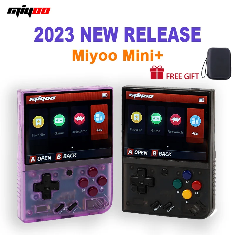 Miyoo mini plus ホワイト　16GBSDカード付き ほぼ未使用