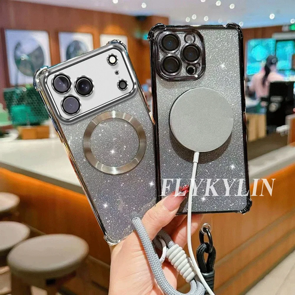 Magnetic Rechargeable Flash Paper Soft Shell with Hand Rope