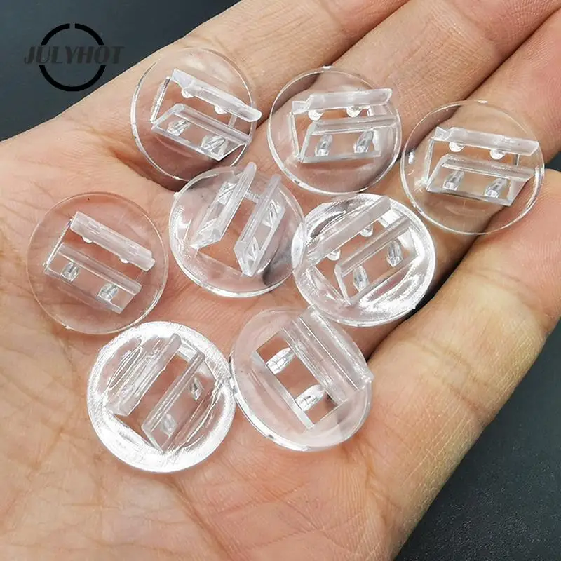 

10Pcs 20mm Plastic Cards Stand Unique Transparent Fixed Props for Paper Board Games Cards
