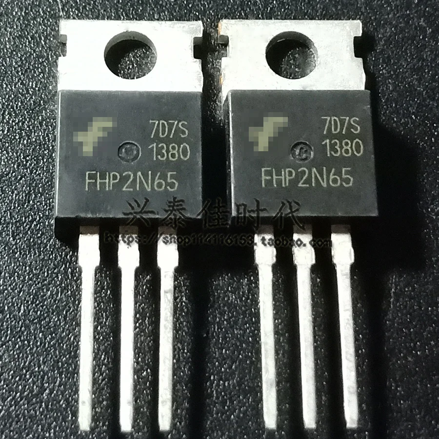 

Оригинал 2 шт./FHP2N65 2A650V TO-220