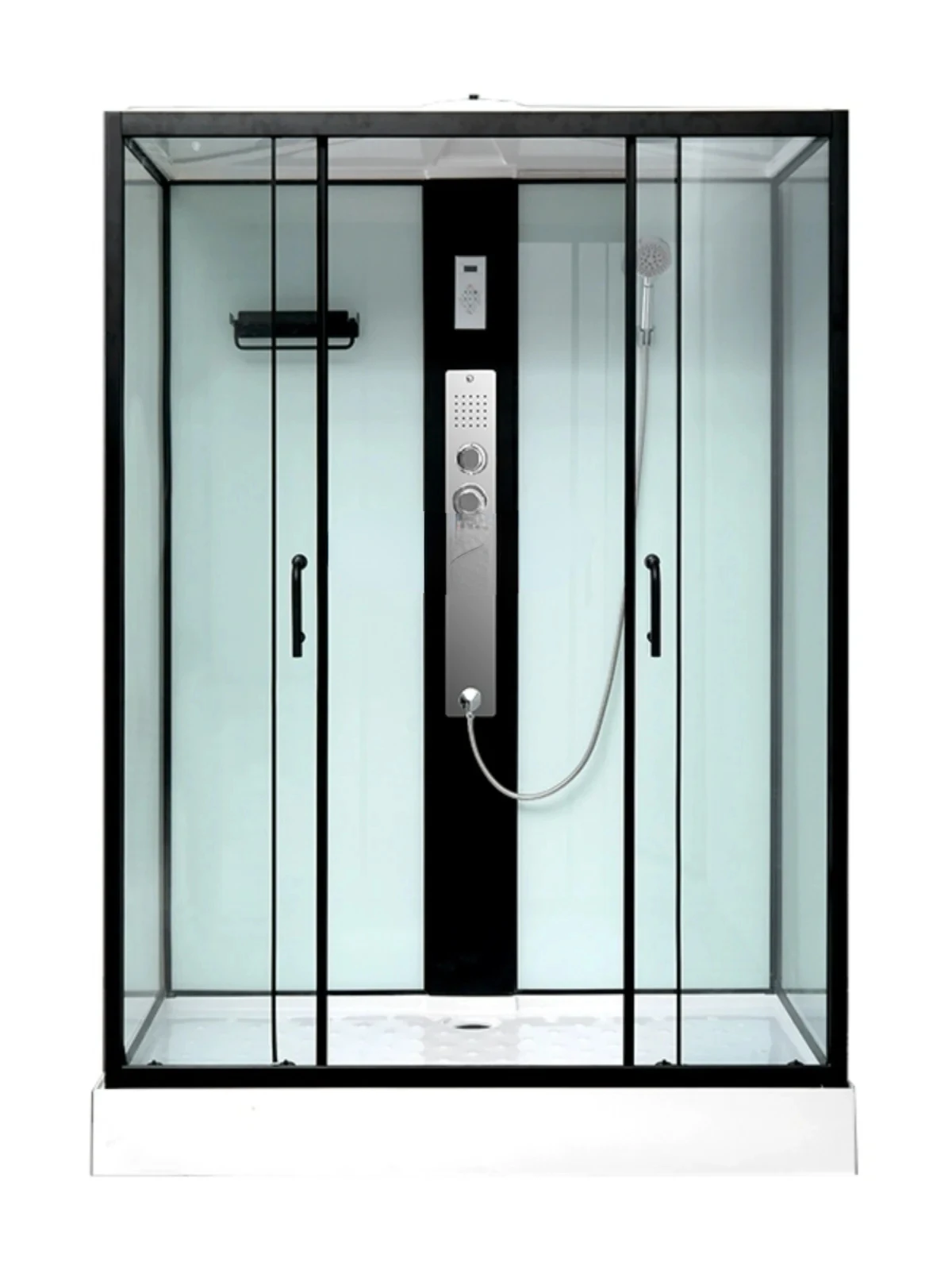 

Современная искусственная Роскошная общая перегородка для душевой кабины прямоугольное стекло