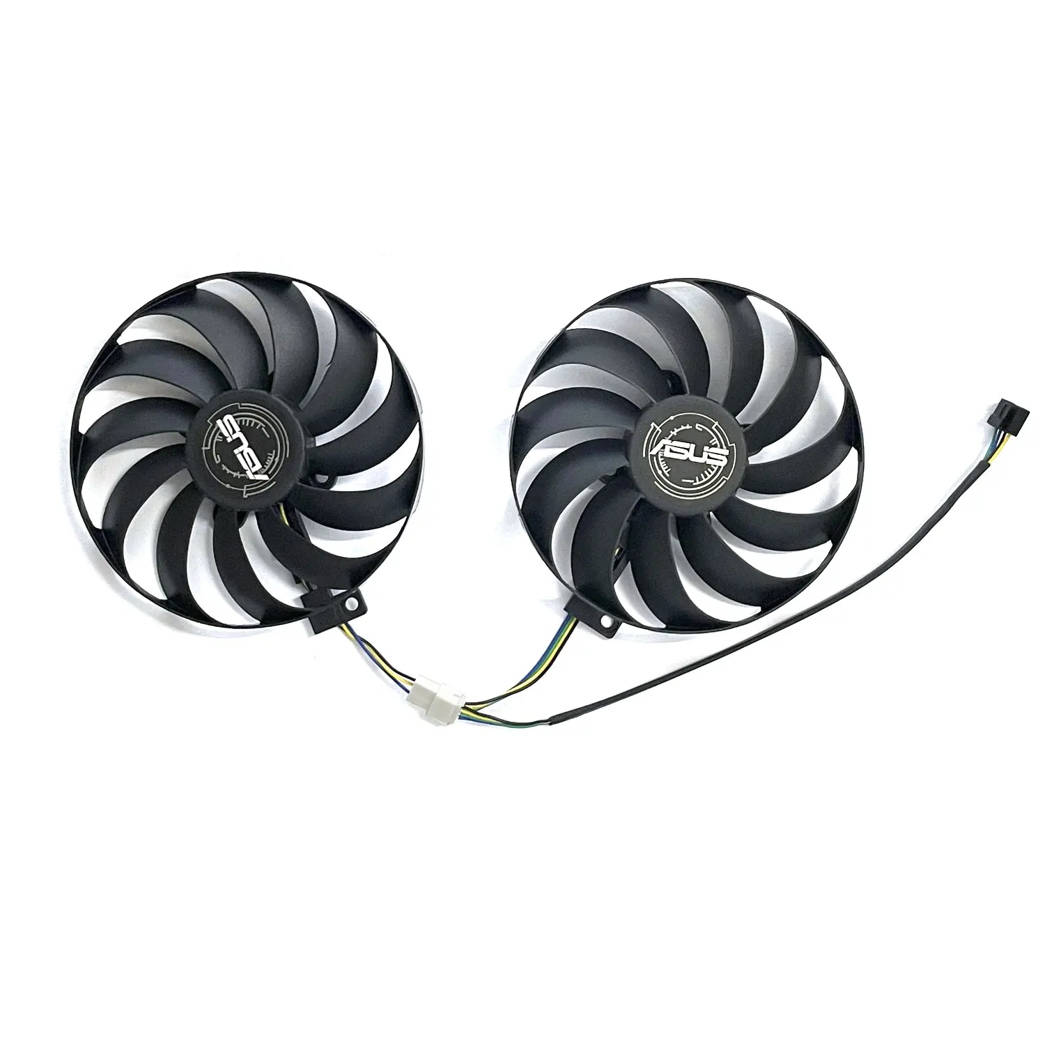 Ventilador Gráfico Asus Radeon rx 5600 5700 xt Dual Evo oc T129215su Fdc10u12s9-c 95 mm 4pin Rx5700xt Substituição Gpu - Imagem 5