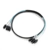4/6/8 Pcs SATA Cable Set 4/6/8 Set SATA 3.0 Cable PC SATA Cabl SAS 7Pin 6Gbps Data Cable for Hard Disk SSD Drive NAS Server Host 3
