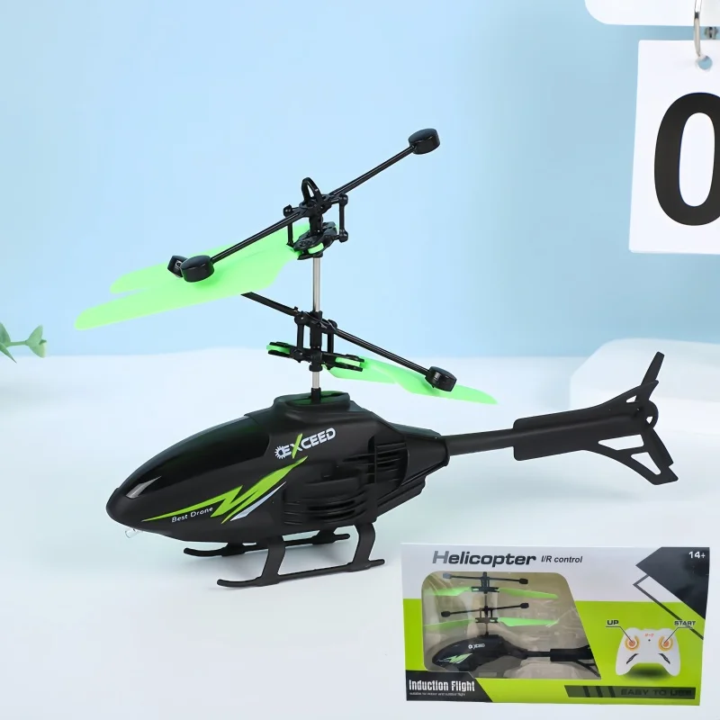 RC Rechargeable Induction Helicopter Simulator, Improves Hands-On & Reaction Abilities, Perfect Gift - 4