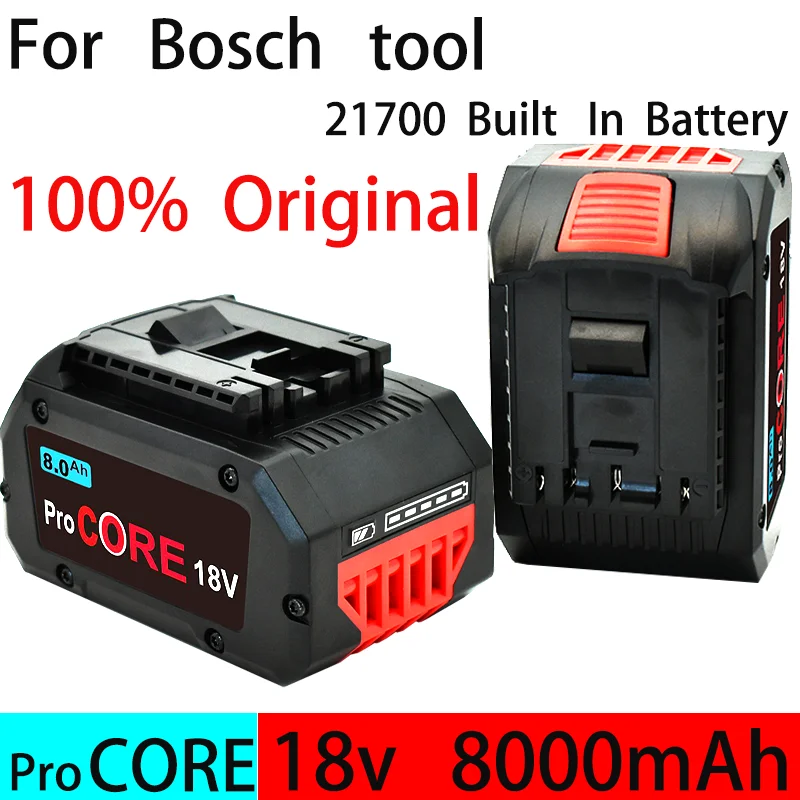 

NEW 18V 8.0Ah Lithium-Ion Battery Pack GBA18V80 for 18Volt MAX Cordless Power Tool Drills（21700 Built In Battery ）