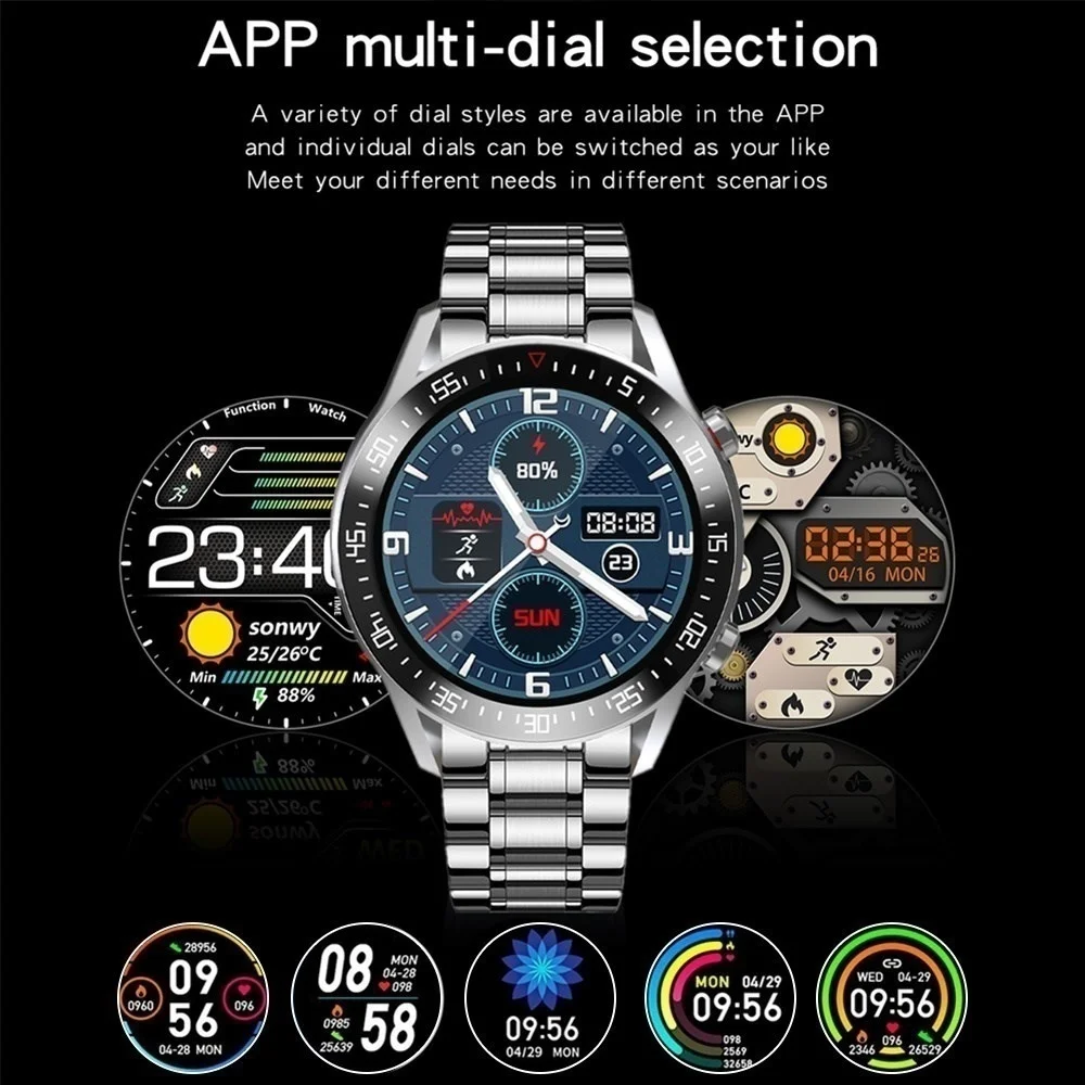   η ƿ  Smartwatch  ݼ  ϴ ̽ IP68  ƮϽ Ʈ ġ