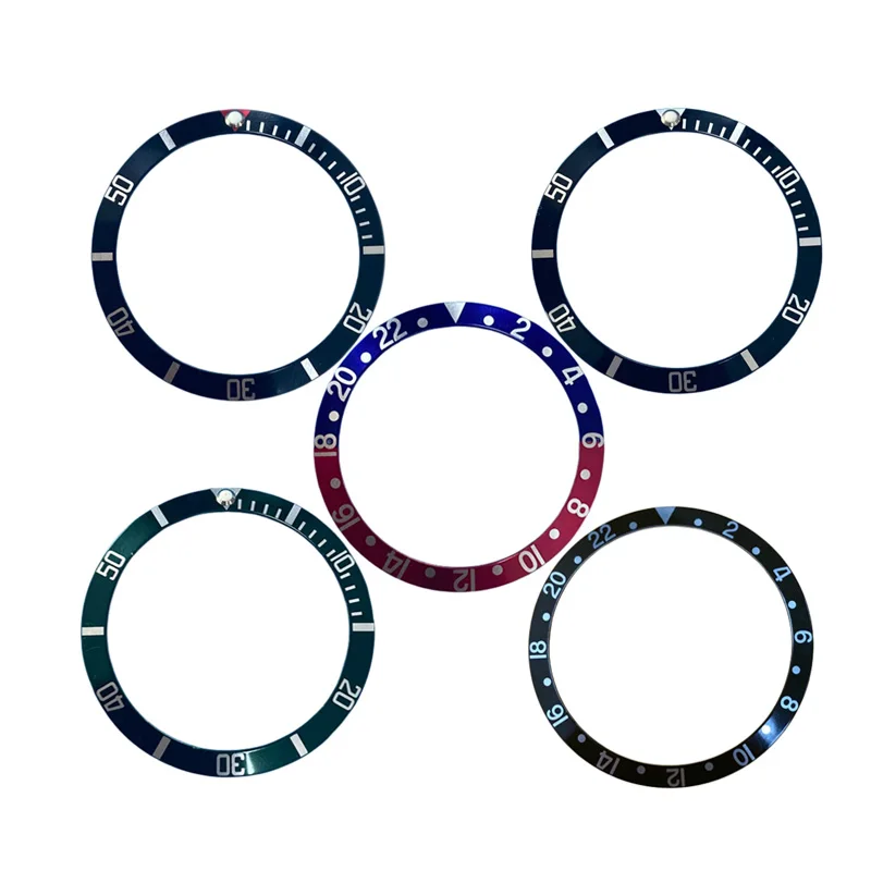 Insert De Lunette De Montre 38mm - Bague De Cadran Décoratif à La Mode (Neuf)