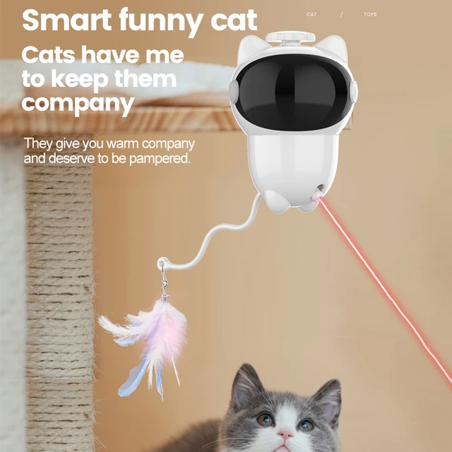 JUGUETE ELECTRONICO PARA GATO CON LASER