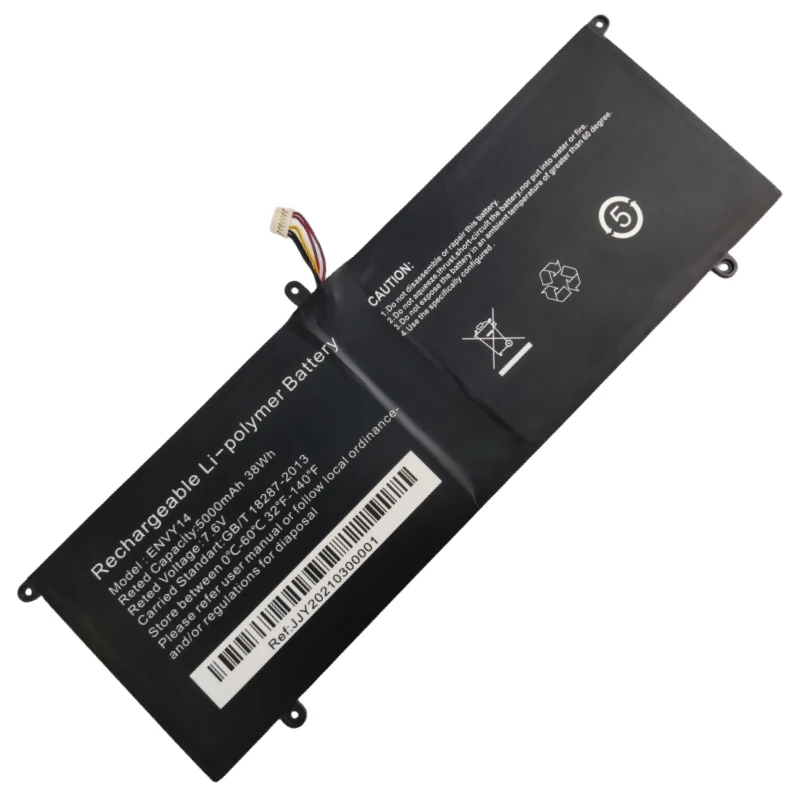 Bateria do Portátil 7.6v 38wh 5000mah para Ipason Smartbook p2 P2x P147jbn51 P147jbn52 Netbook Tablet pc Novo Envy14 - Imagem 4