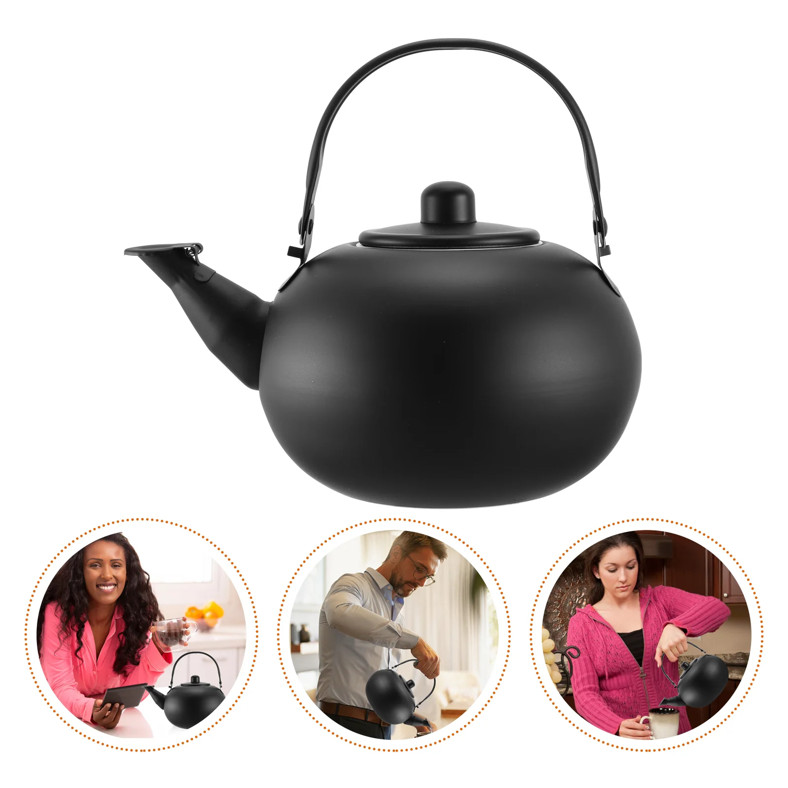 

Kettle Pot Tea Water Teapot Stainless Steel Metal Thermal Induction Vacuum Household Insulated Infuser Moroccan Maker