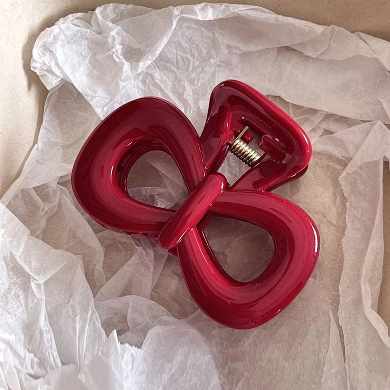 Hair Accessories Hair Clips Hair Claw 1/2Pcs Vintage Bow Korean For Women