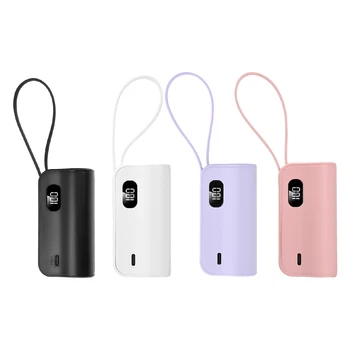 Power Bank 2-in-1 Grande Capacità con Display LED Digitale, Caricabatterie Portatile Rapido, Batteria Esterna (Batteria Non Inclusa)