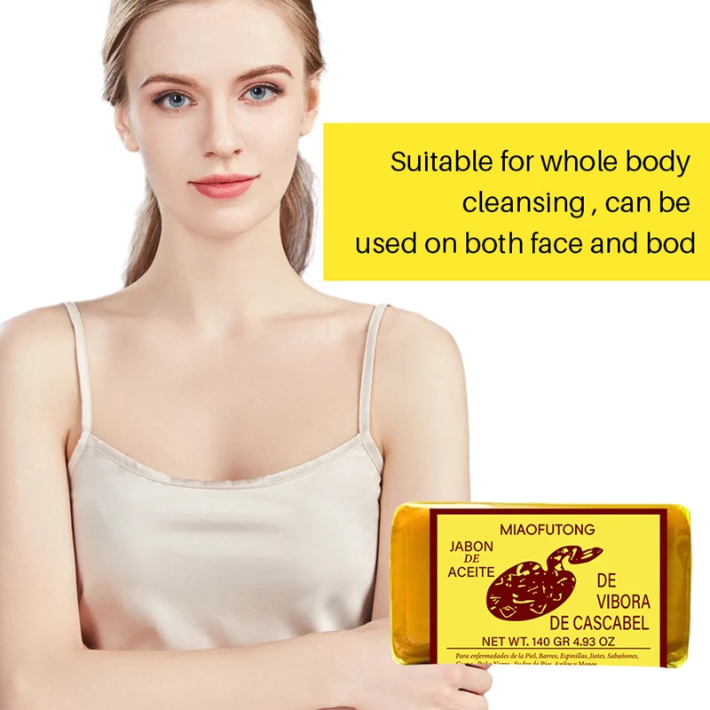Rattlesnake Oil Soap Moisturizes And Eases Sensitive Skin Cleansing Bath With Hand-made Cold Soap