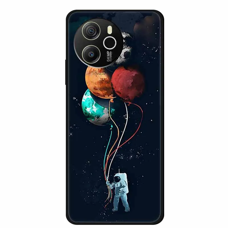 Black Silicone Soft Back Protective Case Cover