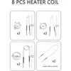 Flameless Heat Induction Tool, 1000W 110V Magnetic Induction Heater Kit with 8 Coils, Handheld Rusty Screw Removing Tool 4