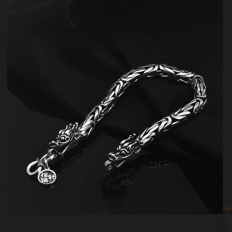 Bracelet Gourmette En Argent Massif Vintage - État Parfait - Style Chaîne élégant - Bijou Ancien Chatenoud