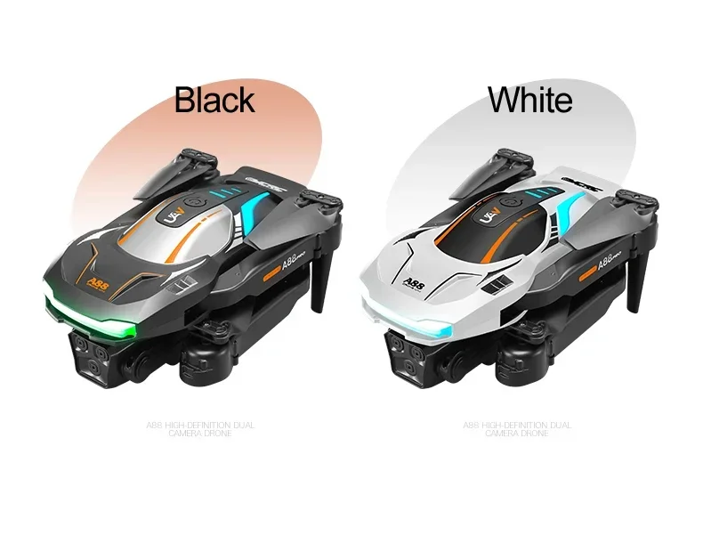 Description Picture 3 of itemIconic Brand A88 Drone 8K Profesional Dual-Camera Aerial Photography 360 Obstacle Avoidance Flow Positioning Fold Quadcopter Toy